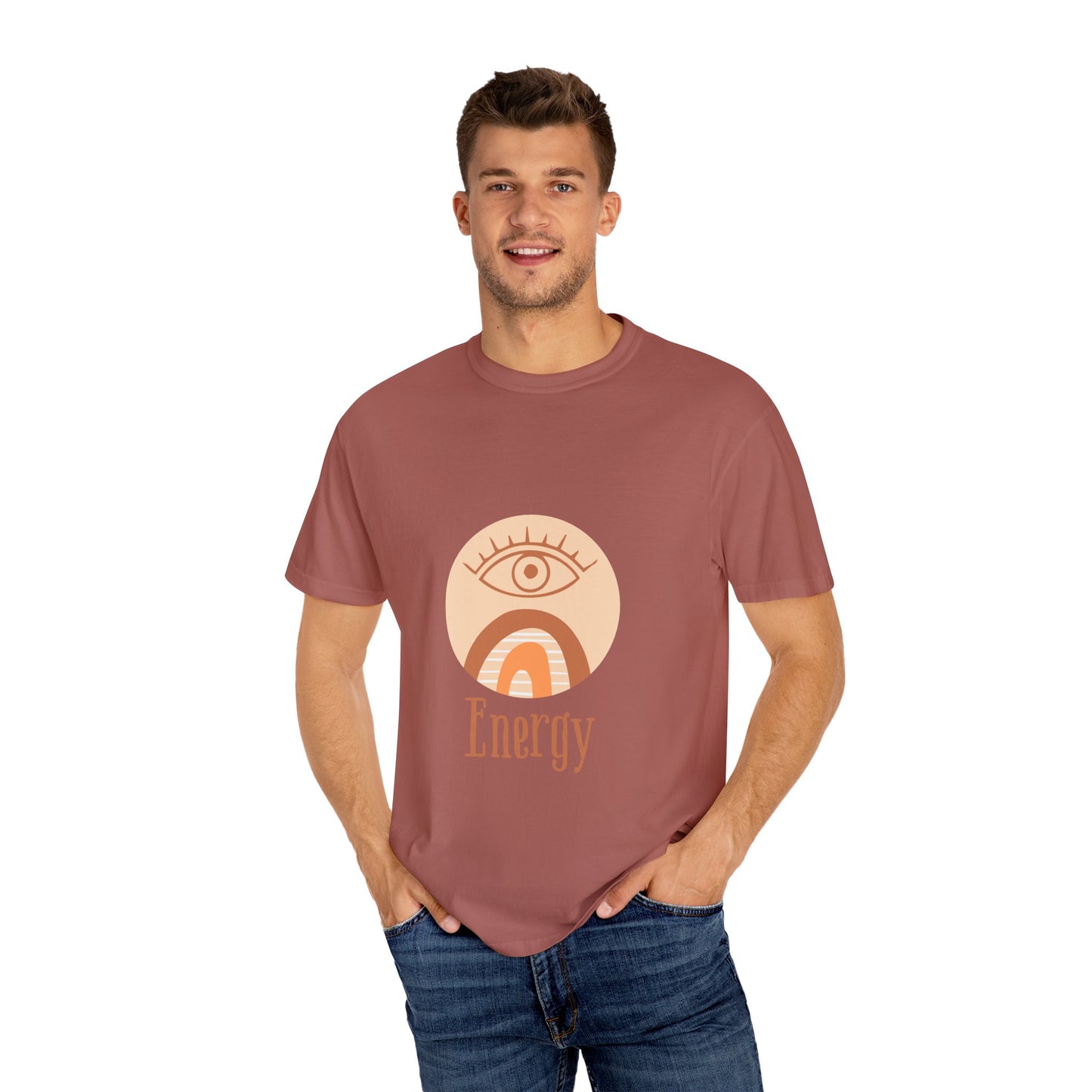 Energy Eye Unisex Garment-Dyed T-Shirt