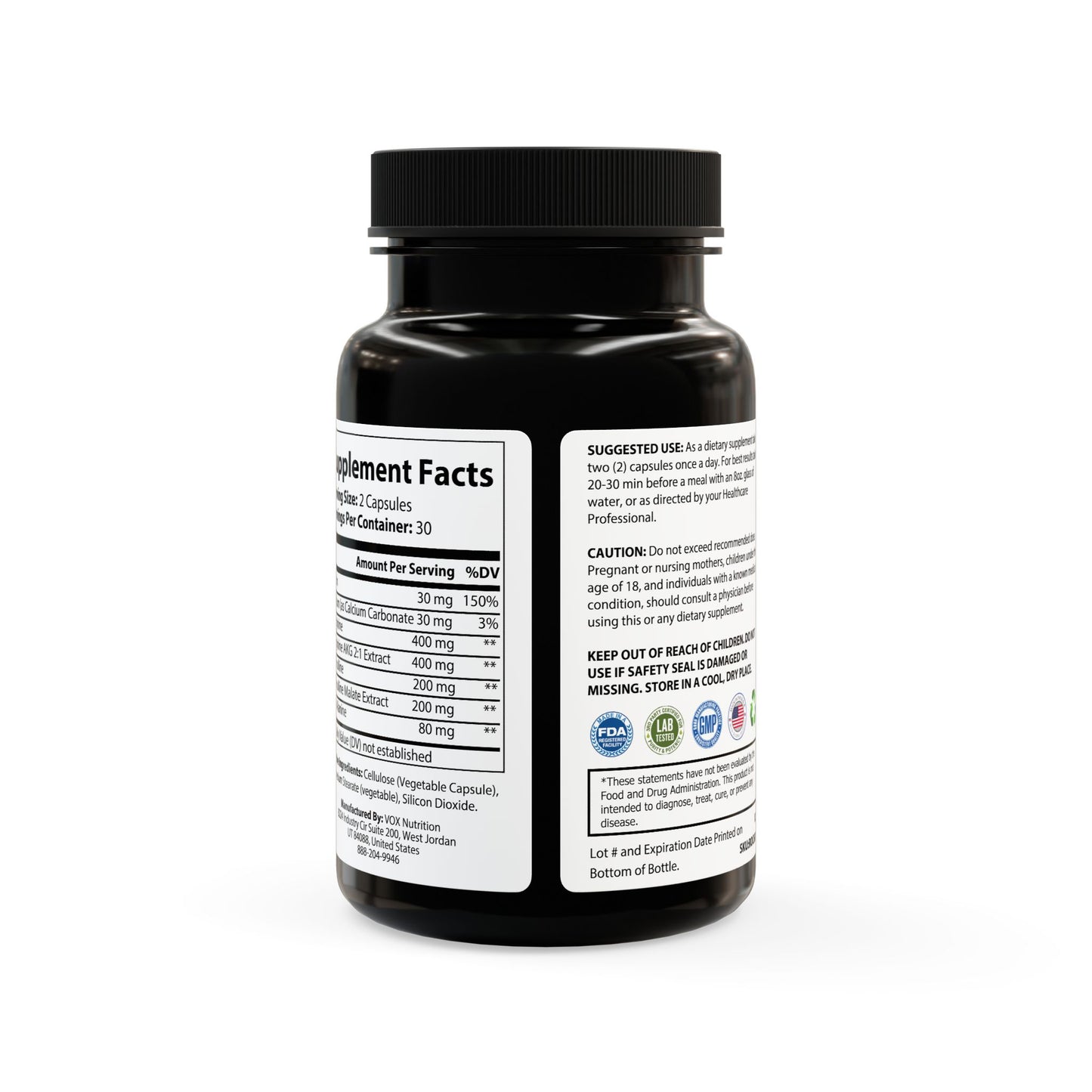🜂 Solar Power Elixir L-Arginine Complex | Strength • Energy • (60 Capsules)