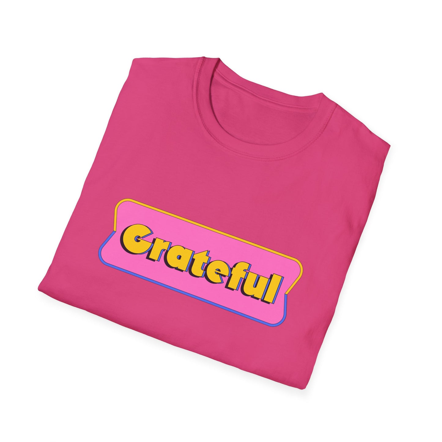 Grateful Retro Unisex Softstyle T-Shirt