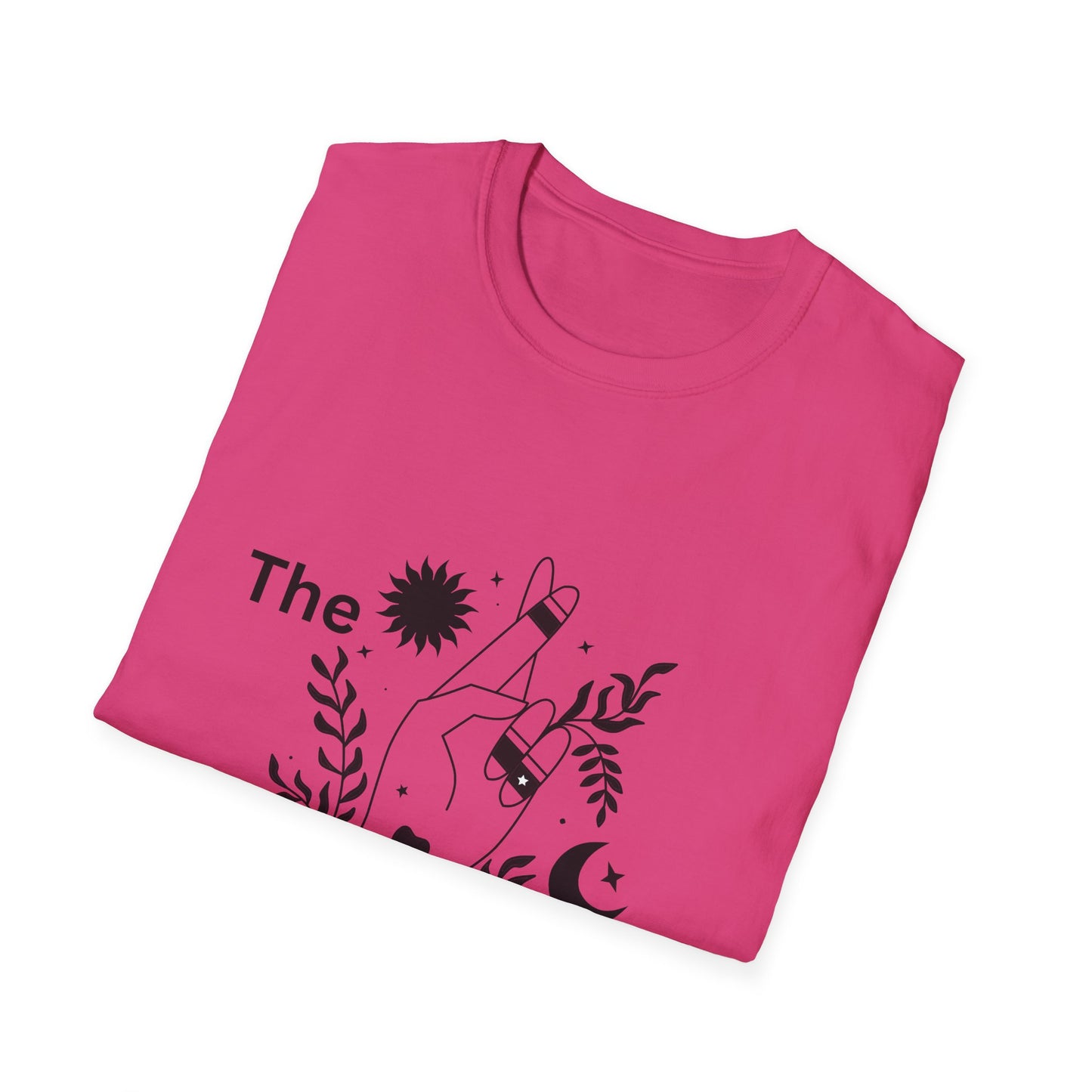 Unisex Softstyle T-Shirt - "The Knowing" Floral Graphic Tee