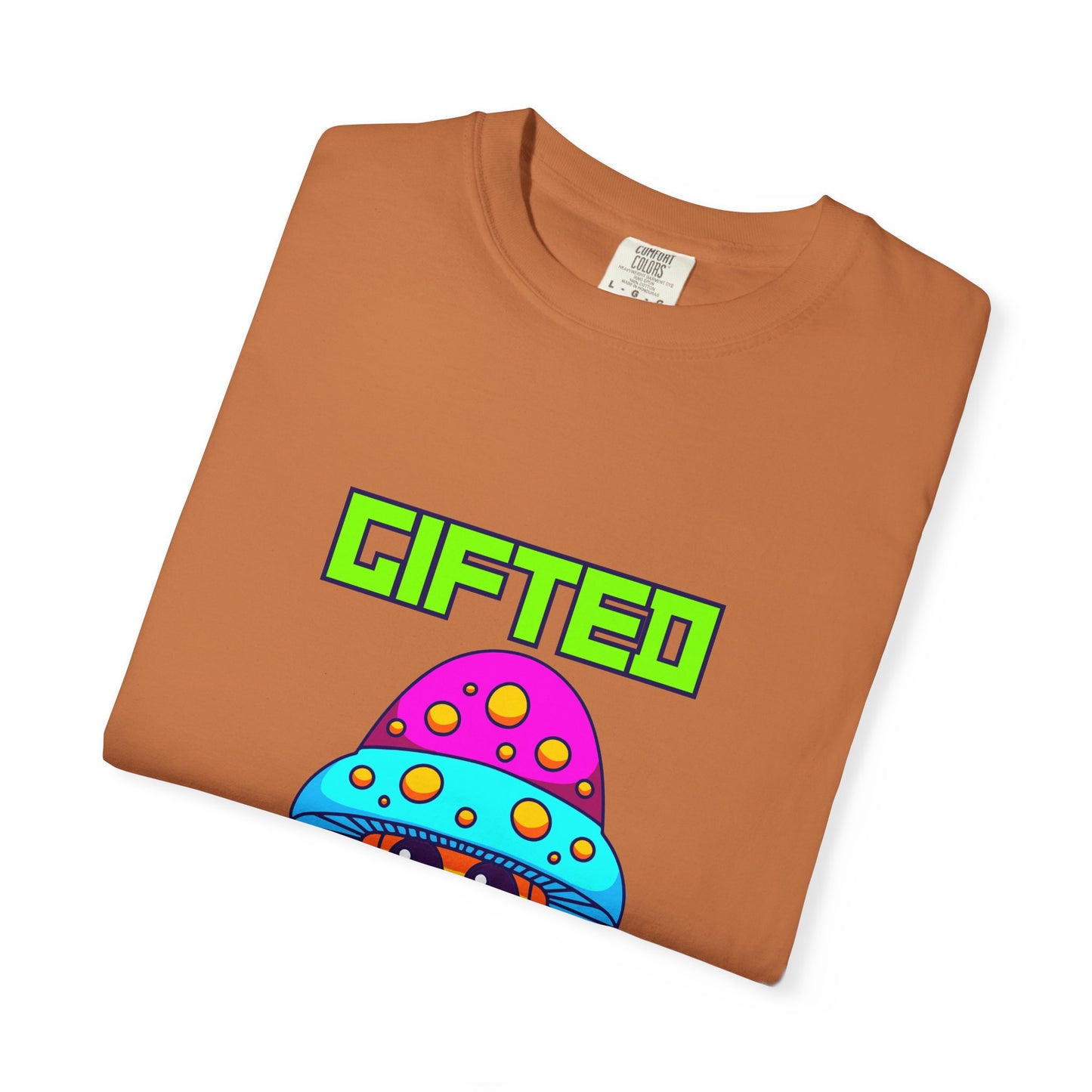 Gifted Mushroom T-Shirt - Colorful Unisex Garment-Dyed Tee