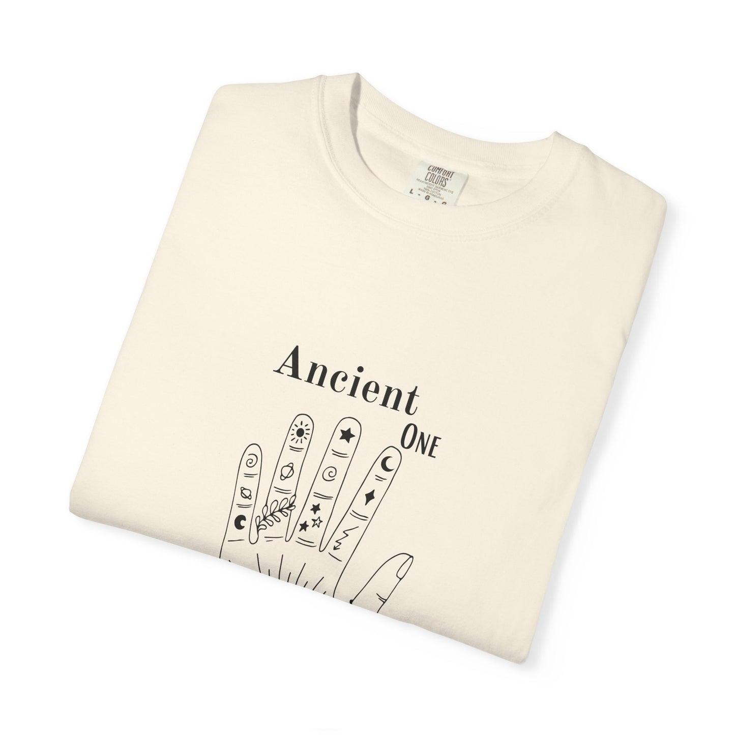 Ancient One Unisex Garment-Dyed T-Shirt - Bohemian Style for Spiritual Vibes