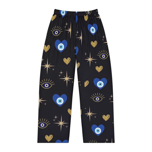 Cosmic Eye Women's Pajama Pants, Comfortable Sleep Wear, Lounge Trousers, Gift for Her, Dreamy PJs