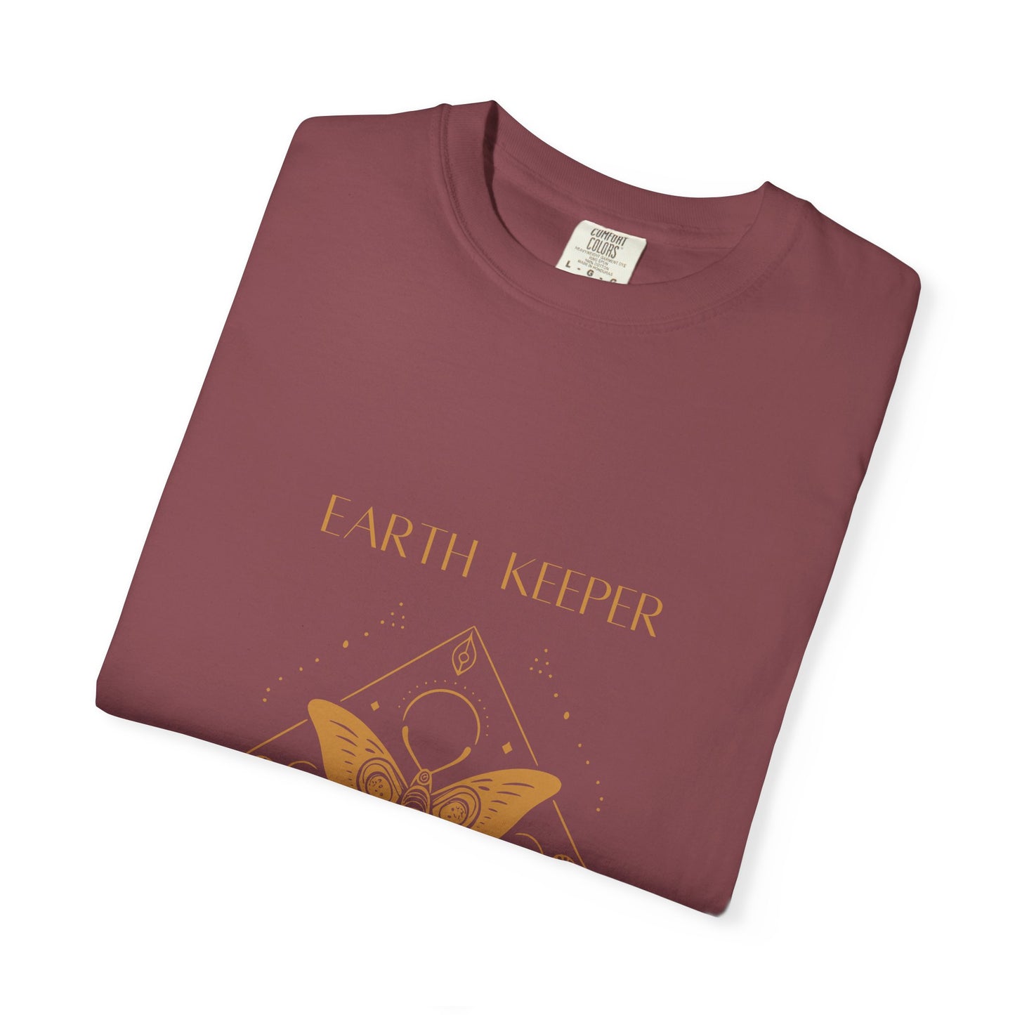 Earth Keeper Unisex Garment-Dyed T-shirt - Eco-Friendly Vibe, Nature Lover's Essential