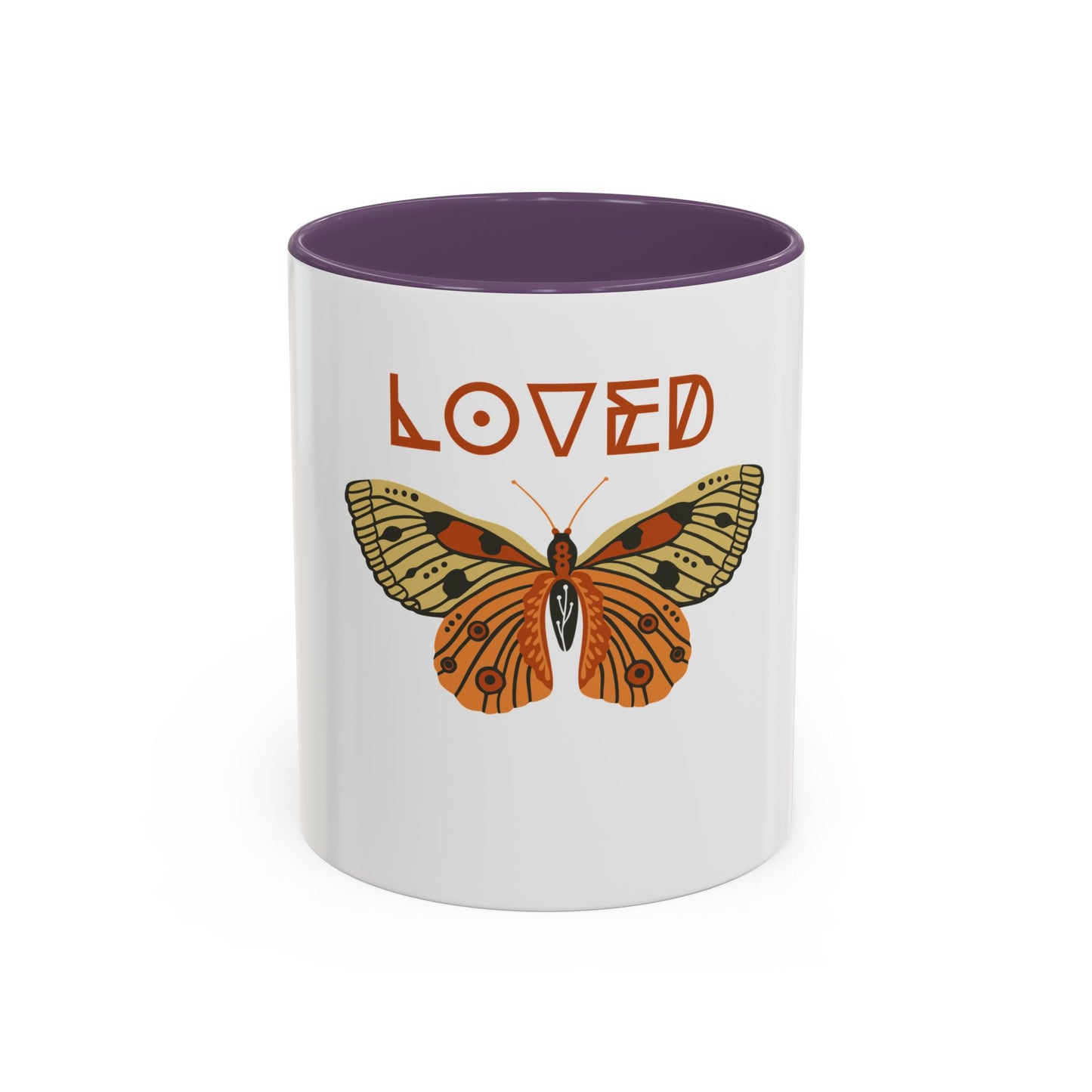 Butterfly Loved Coffee Mug - Perfect Gift for Nature Lovers, Motivational Mug, Inspirational Kitchen Decor, Birthday Present, Everyday Use