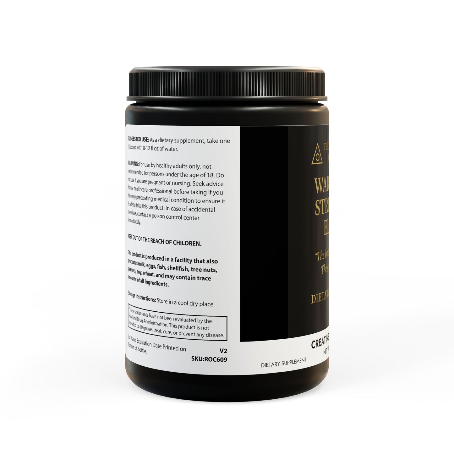 Warrior’s Strength Elixir | Creatine Monohydrate (300g)