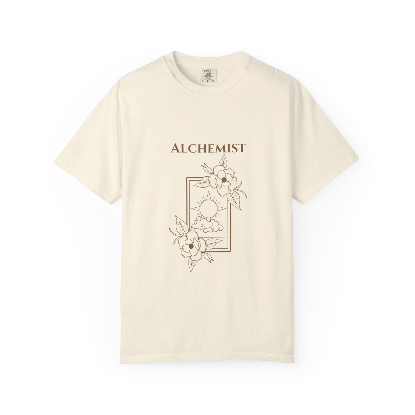 Alchemy Floral Unisex T-Shirt - Boho Style Graphic Tee