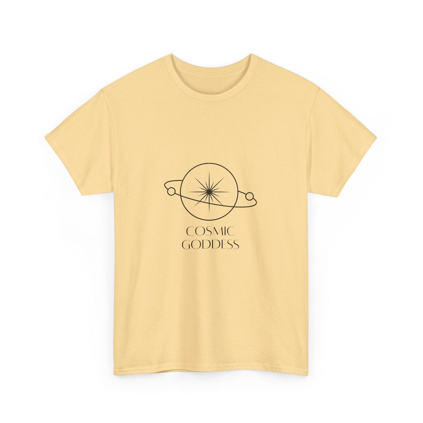 Cosmic Goddess Tee, Inspirational T-Shirt for Women, Astrology Gift, Boho Style, Casual Wear, Spiritual Fashion
