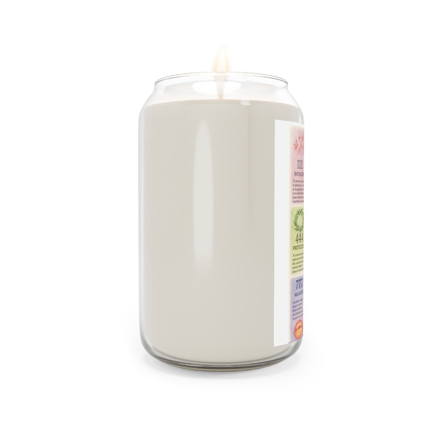 Scented Candle with Spiritual Affirmations | Relaxation Gift, Aromatherapy, Home Decor, Meditation, Mindfulness