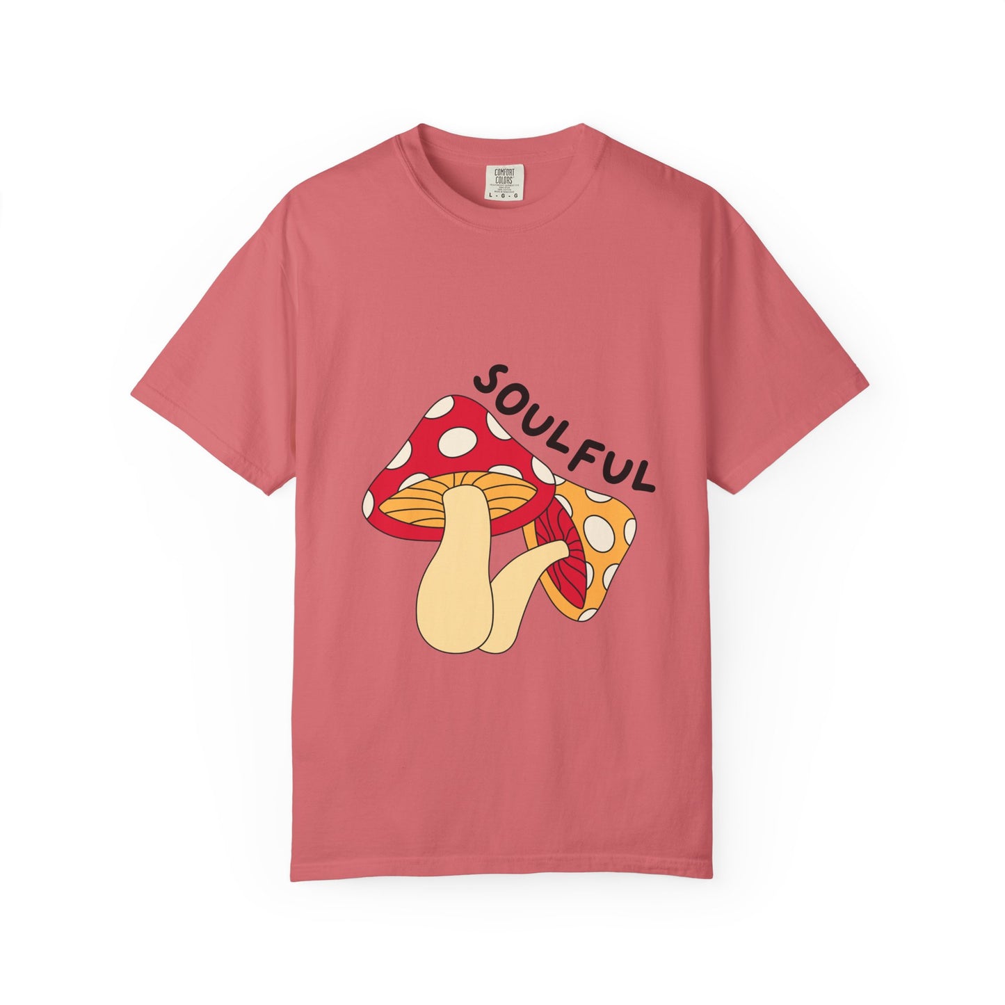 Soulful Mushroom Unisex T-shirt - Eye-catching, Comfortable Casual Wear