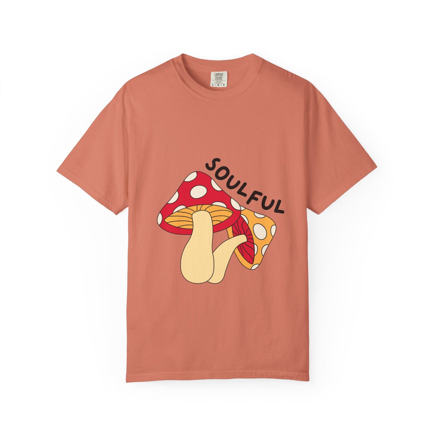 Soulful Mushroom Unisex T-shirt - Eye-catching, Comfortable Casual Wear