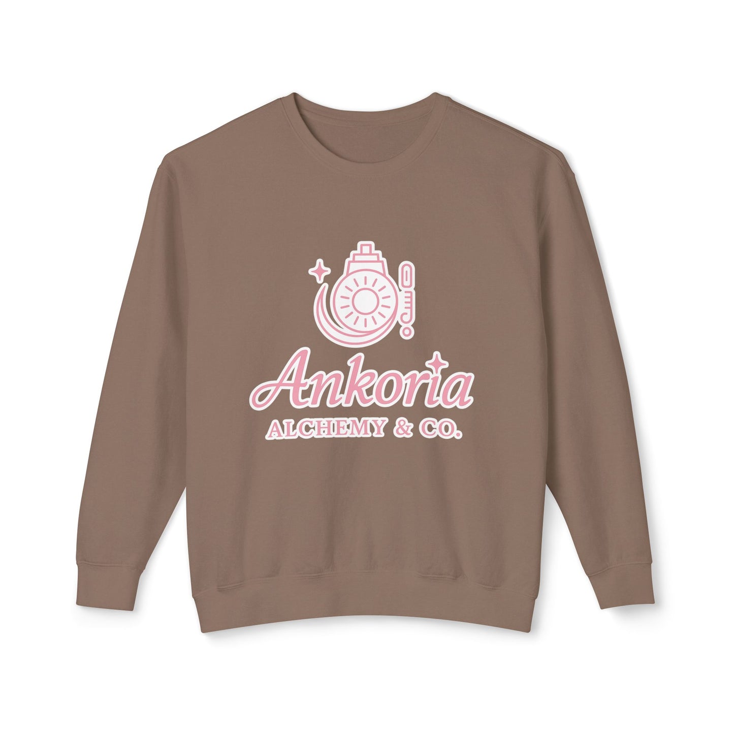 Unisex Lightweight Crewneck Sweatshirt - Inspirational Alchemy Design