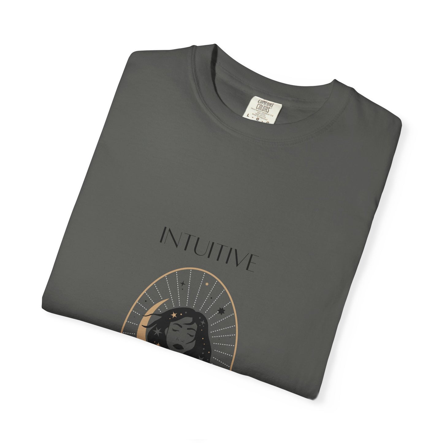 Intuitive Unisex Garment-Dyed T-Shirt | Astrology-Inspired Design