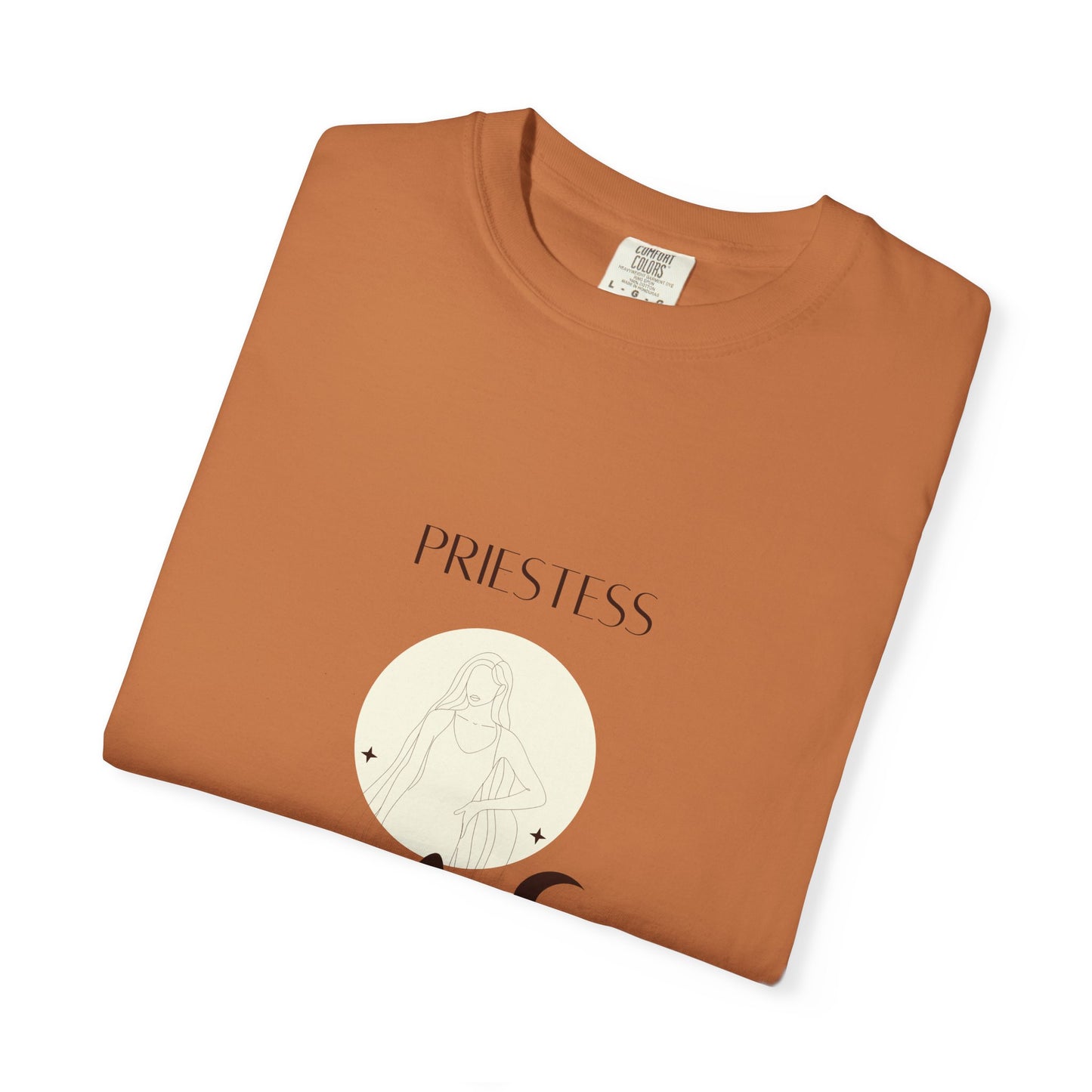 Bohemian Priestess T-Shirt | Unisex Garment-Dyed Tee for Spiritual Souls