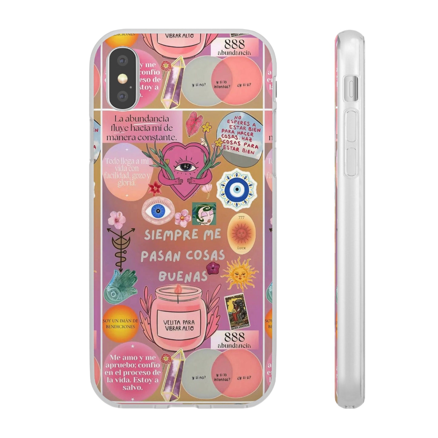 Colorful Affirmation Phone Cases, Positive Vibe Cases for iPhone, Flexible Phone Protection, Unique Gifts for Friends