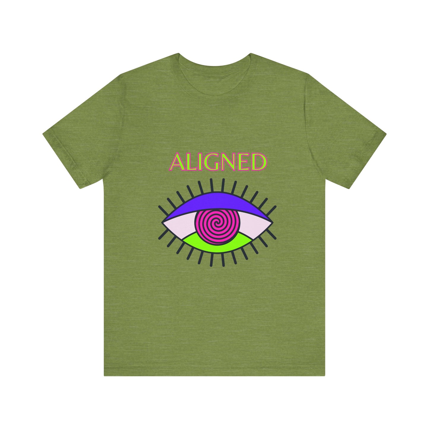 Aligned Eye Unisex Jersey Tee - Positive Vibes T-Shirt