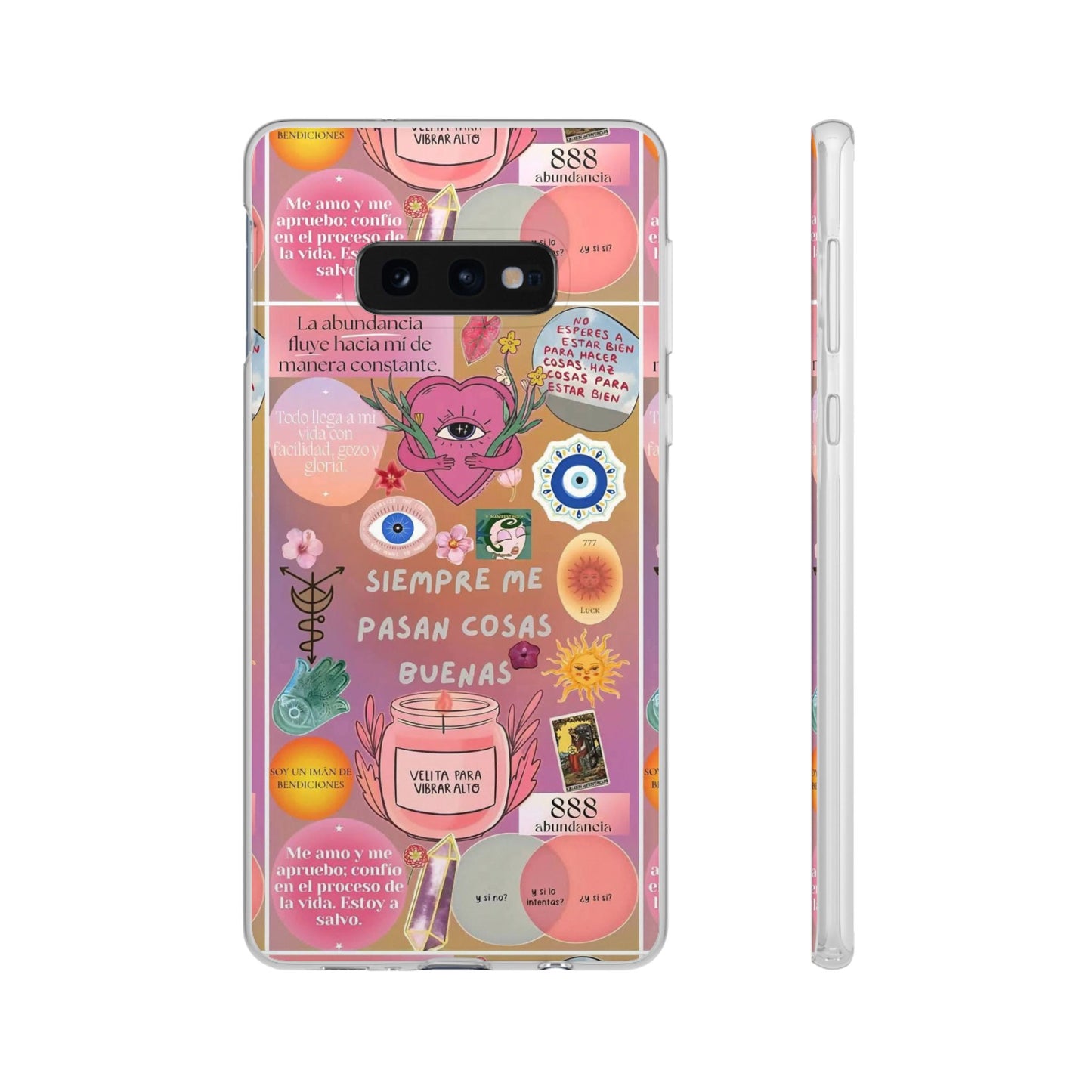 Colorful Affirmation Phone Cases, Positive Vibe Cases for iPhone, Flexible Phone Protection, Unique Gifts for Friends