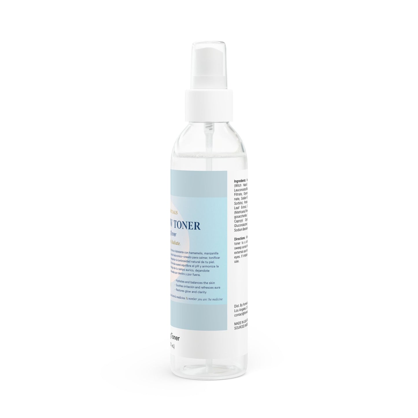 ✨ Lunar Dew Toner Hydrating Toner Refresh. Restore. Radiate. Refresca. Restaura. Irradia. , 6oz