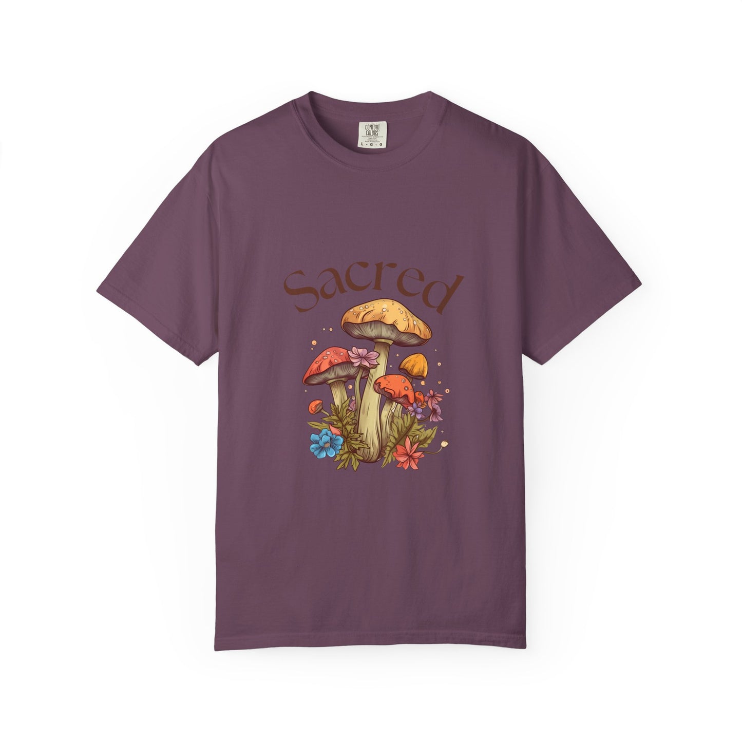 Sacred Mushroom Unisex Garment-Dyed T-Shirt
