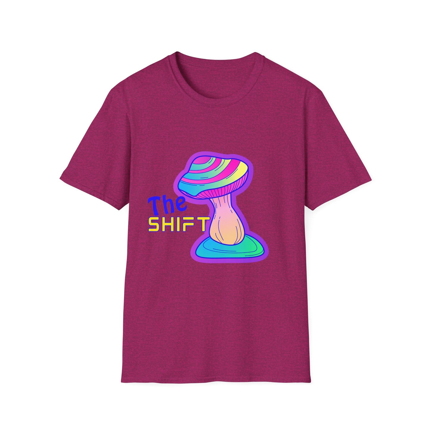 Colorful Psychedelic Unisex T-Shirt - 'The Shift' Graphic Tee for Festivals & Everyday Wear