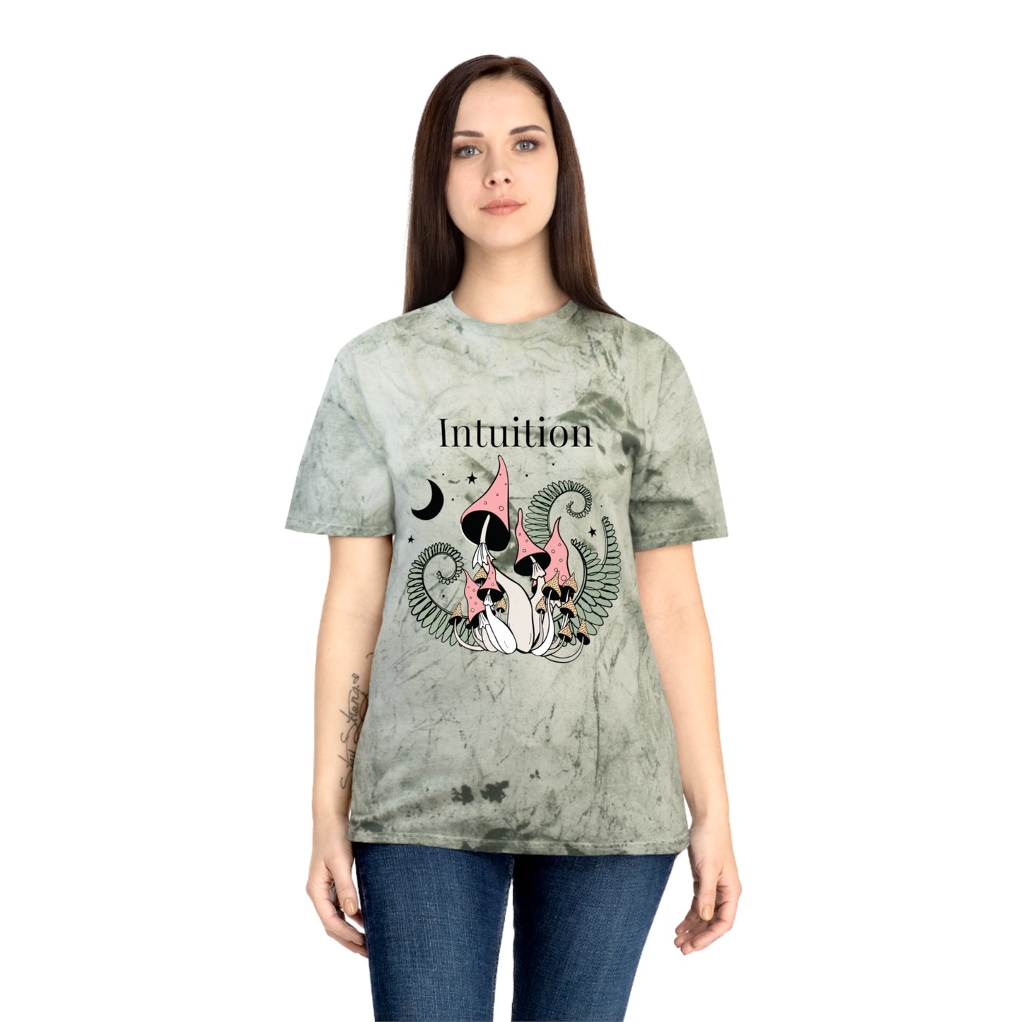 Intuition Unisex Color Blast T-Shirt - Bohemian Vibe for Nature Lovers