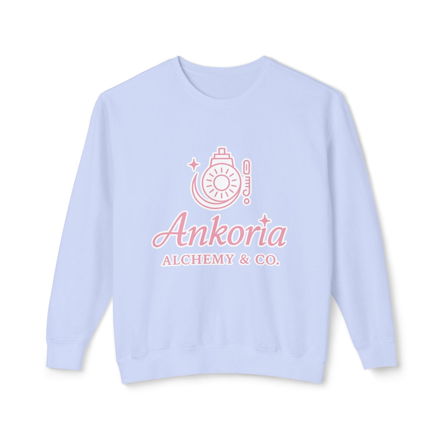 Unisex Lightweight Crewneck Sweatshirt - Inspirational Alchemy Design