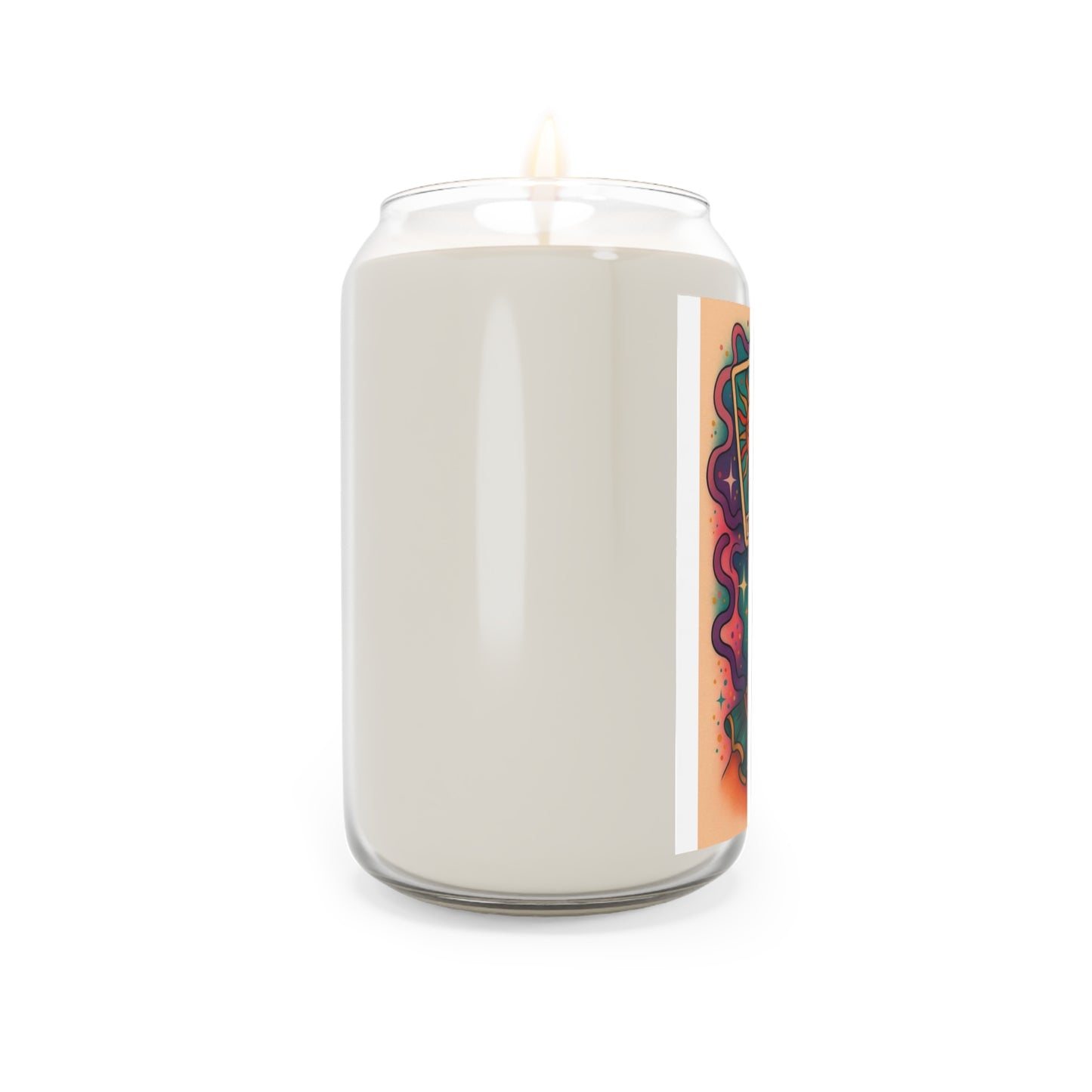 Mystical Tarot-Inspired Scented Candle, 13.75oz | Spiritual Home Decor, Gift for Tarot Lovers, Boho Candle, Psychic Gift, Celestial Vibe
