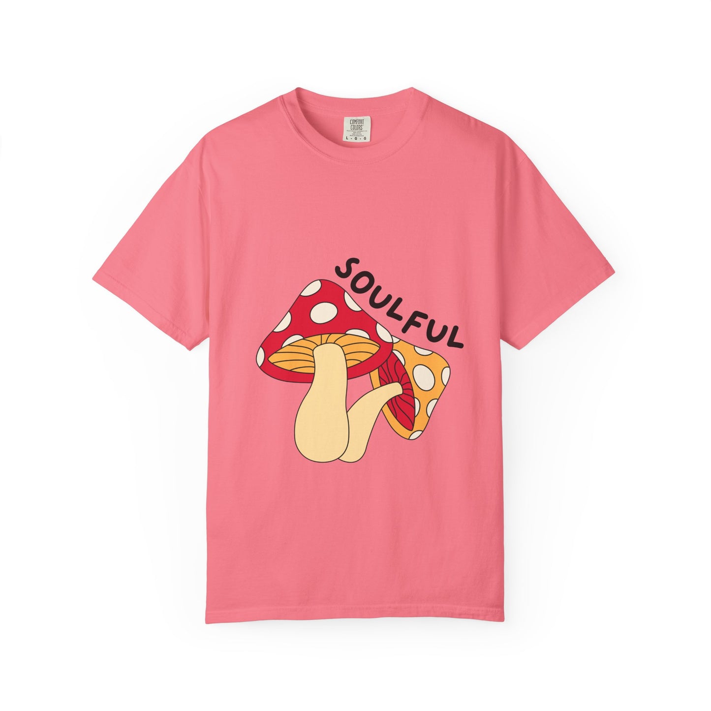 Soulful Mushroom Unisex T-shirt - Eye-catching, Comfortable Casual Wear