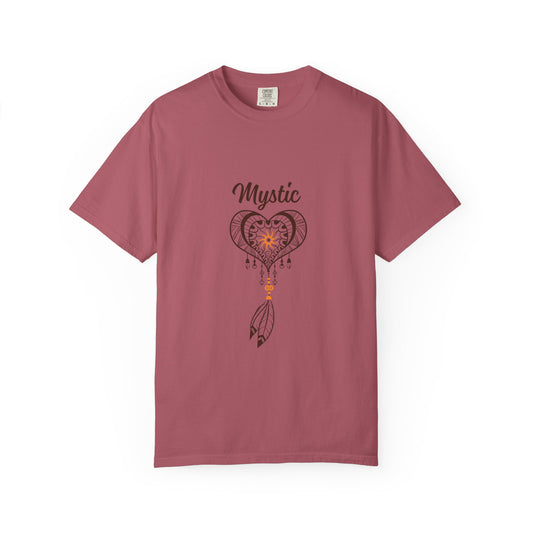 Mystic Heart Unisex T-shirt – Bohemian Style Graphic Tee