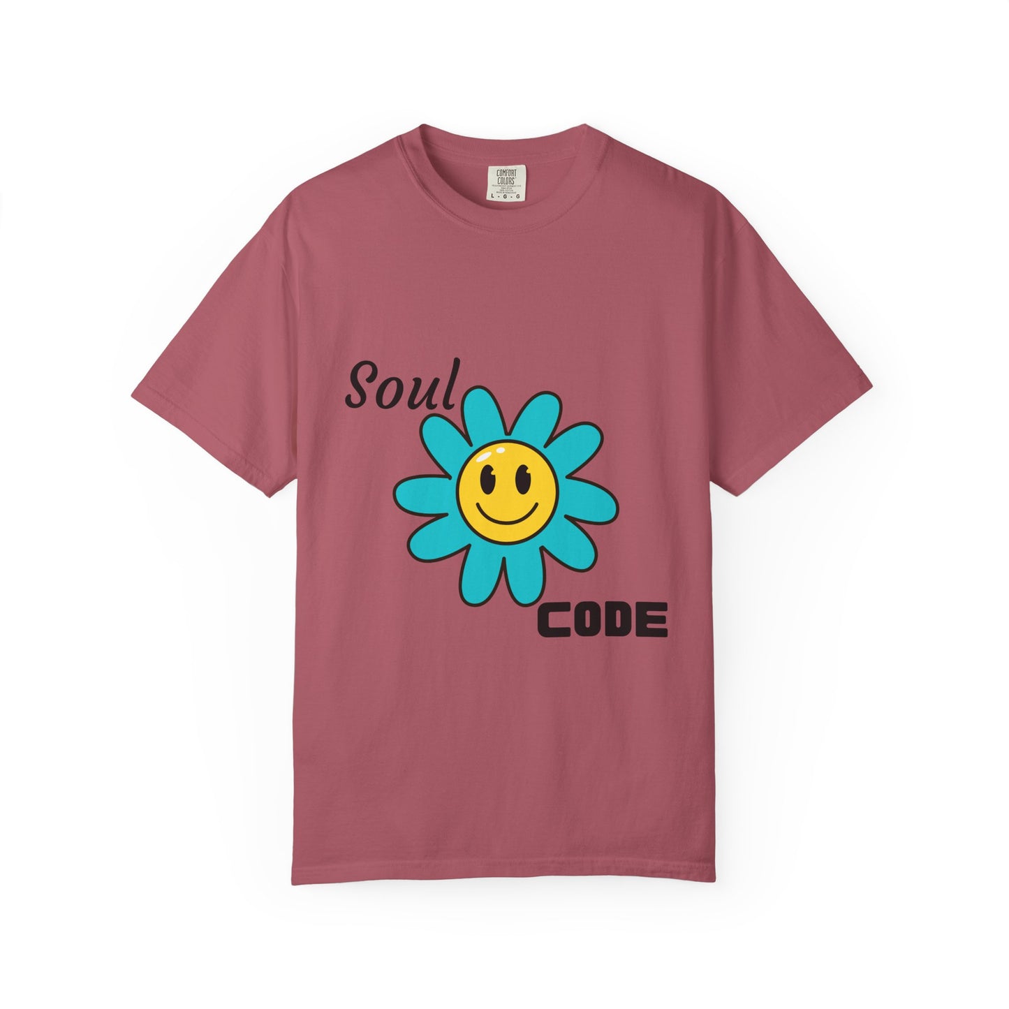 Soul Code Smiley Flower Unisex T-Shirt