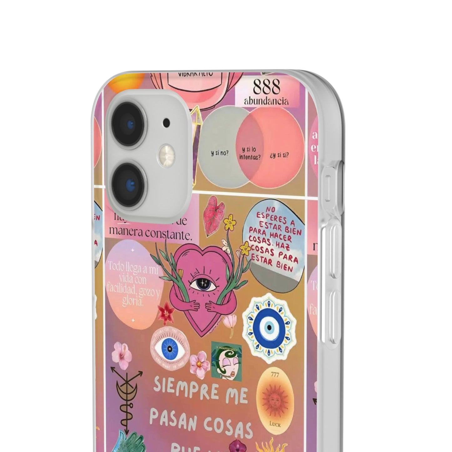 Colorful Affirmation Phone Cases, Positive Vibe Cases for iPhone, Flexible Phone Protection, Unique Gifts for Friends