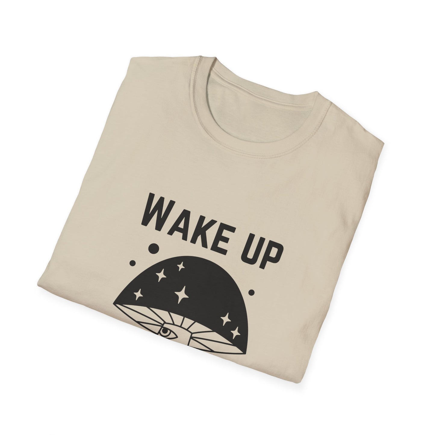 Wake Up Unisex Softstyle T-Shirt - Stylish and Comfy Tee for Daily Inspiration
