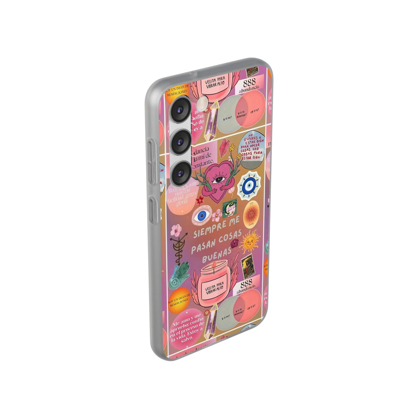 Colorful Affirmation Phone Cases, Positive Vibe Cases for iPhone, Flexible Phone Protection, Unique Gifts for Friends