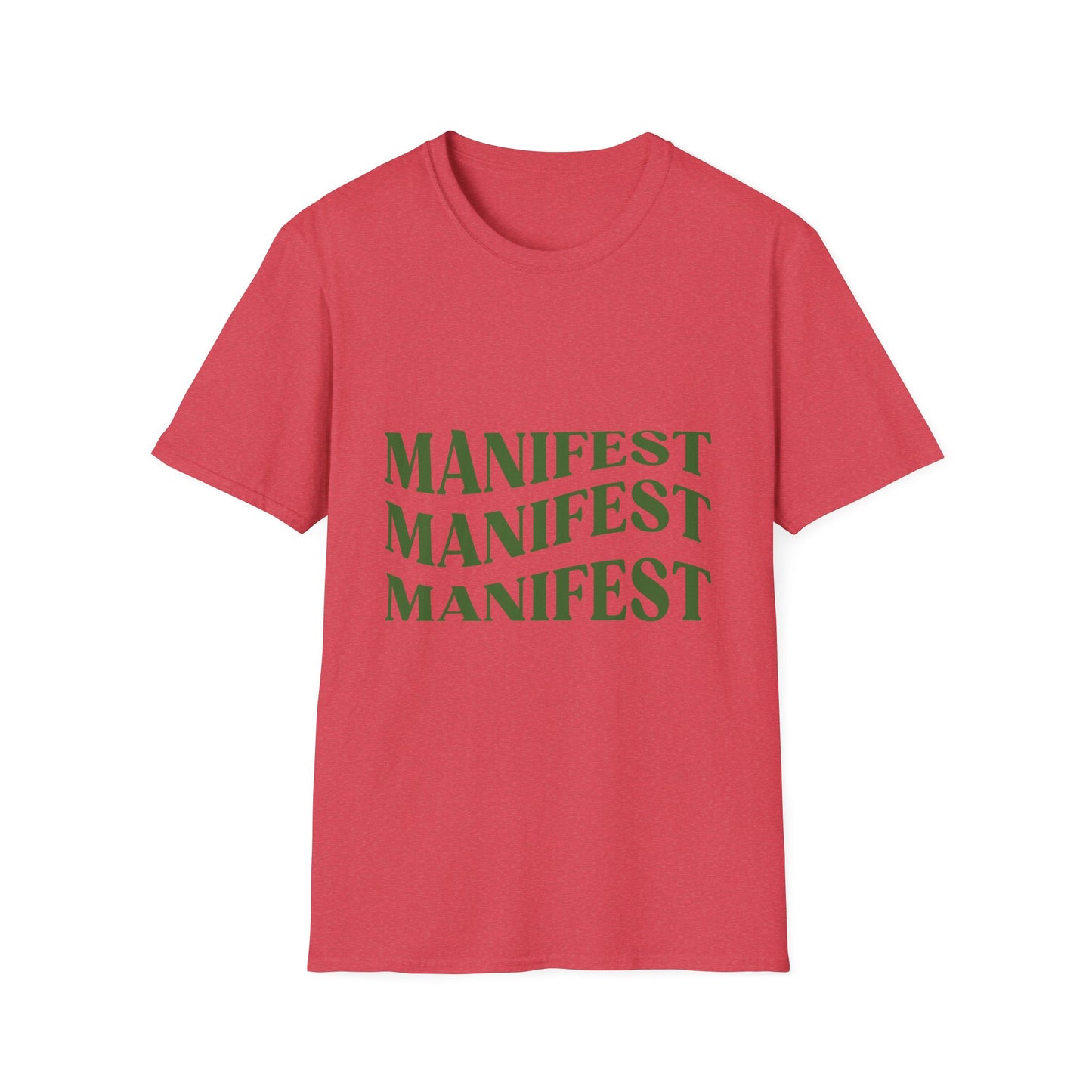 Manifest Softstyle Unisex T-Shirt - Positive Vibes for Everyday Wear