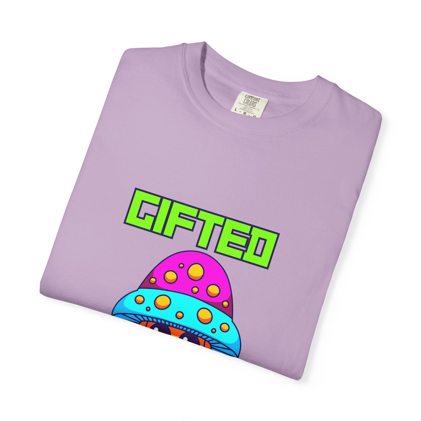 Gifted Mushroom T-Shirt - Colorful Unisex Garment-Dyed Tee