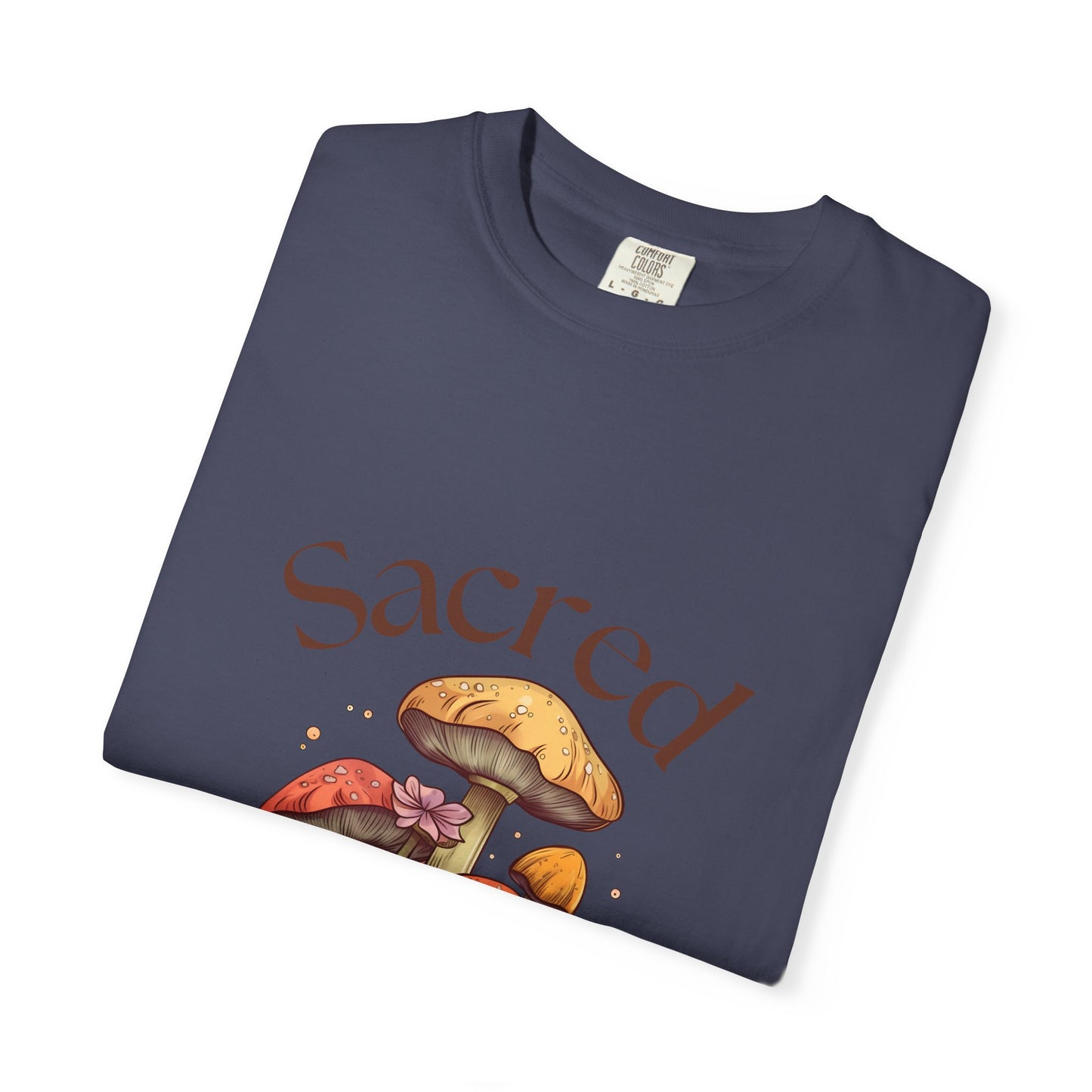 Sacred Mushroom Unisex Garment-Dyed T-Shirt