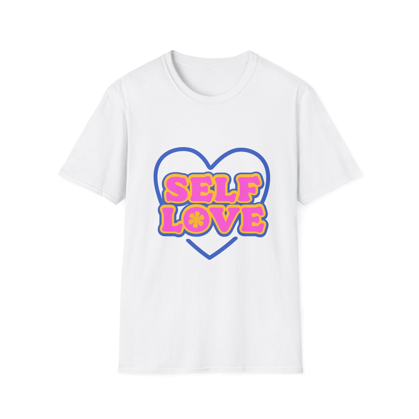 Unisex Self Love T-Shirt - Softstyle Graphic Tee for Empowerment and Self-Care