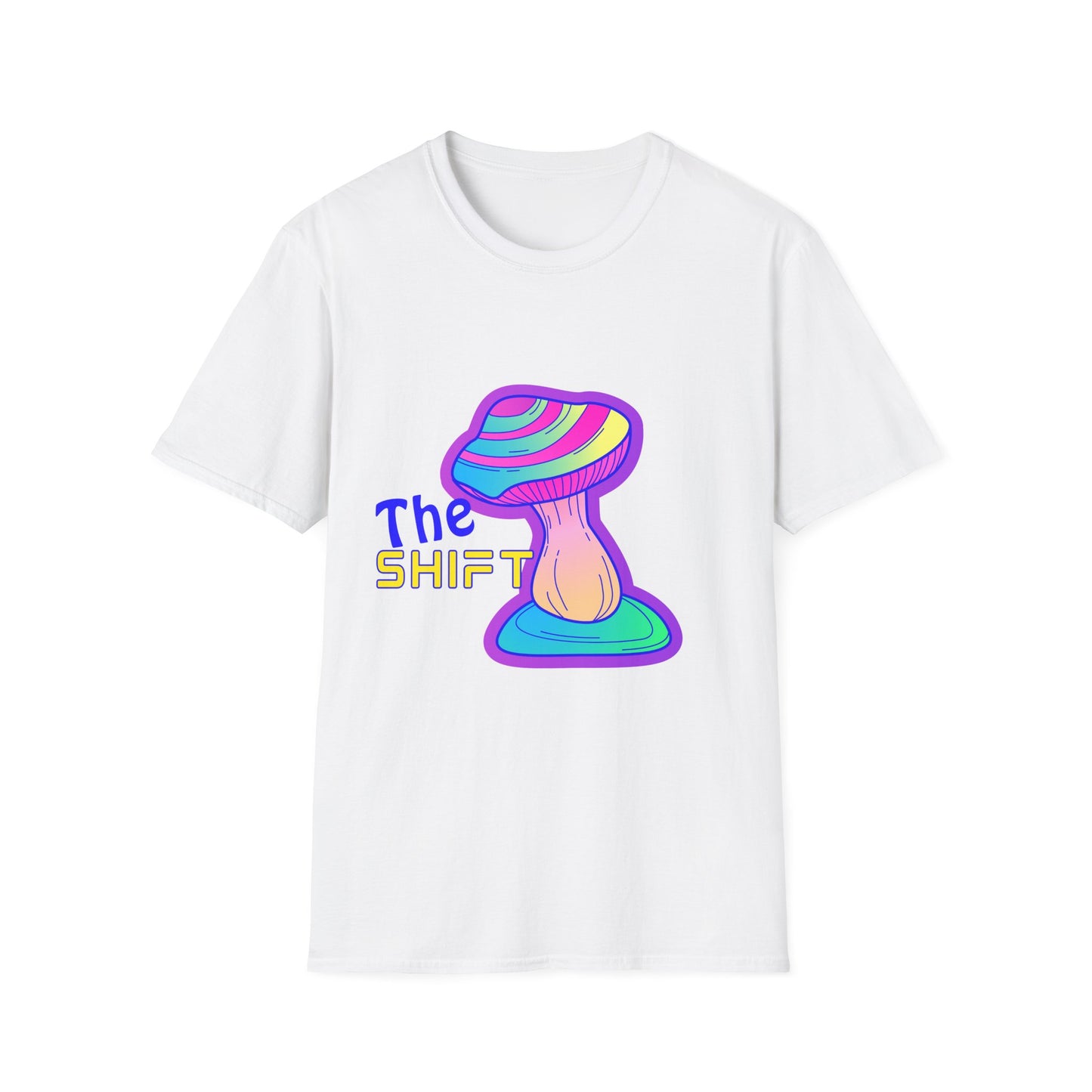 Colorful Psychedelic Unisex T-Shirt - 'The Shift' Graphic Tee for Festivals & Everyday Wear