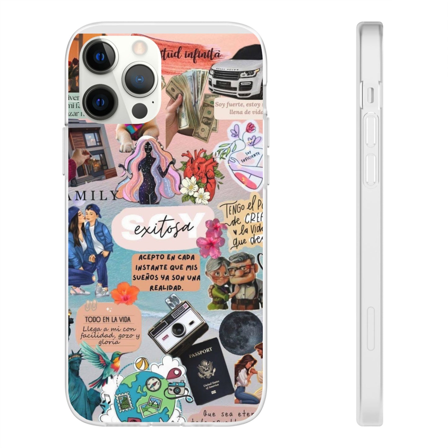 Colorful Inspirational Phone Case, Motivational iPhone Cover, Fun Phone Accessory, Unique Gift for Creative Souls, Flexible Cases for [...]