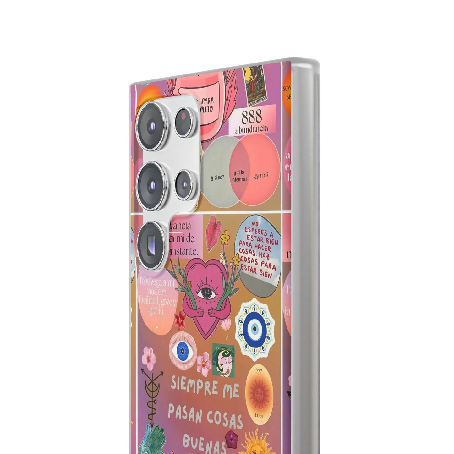 Colorful Affirmation Phone Cases, Positive Vibe Cases for iPhone, Flexible Phone Protection, Unique Gifts for Friends