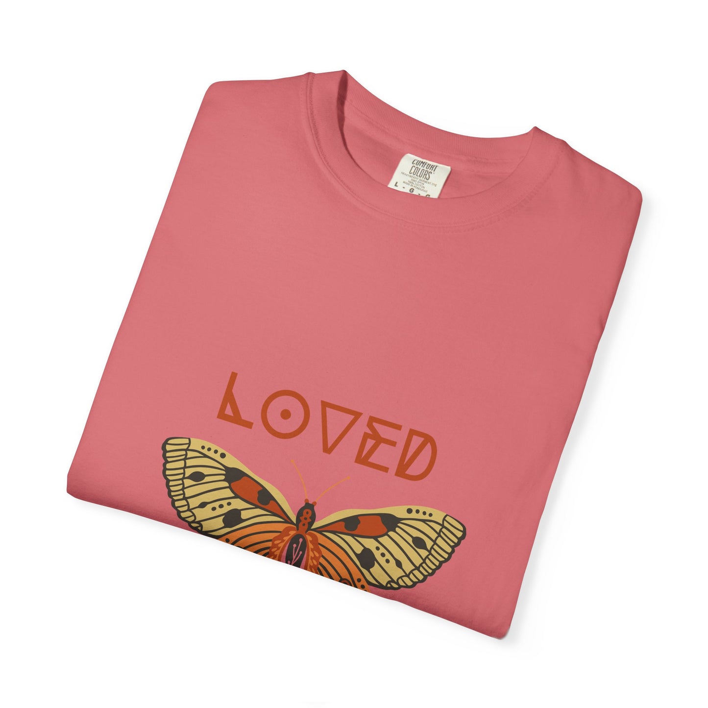 Loved Butterfly Unisex T-Shirt - Perfect Gift for Nature Lovers