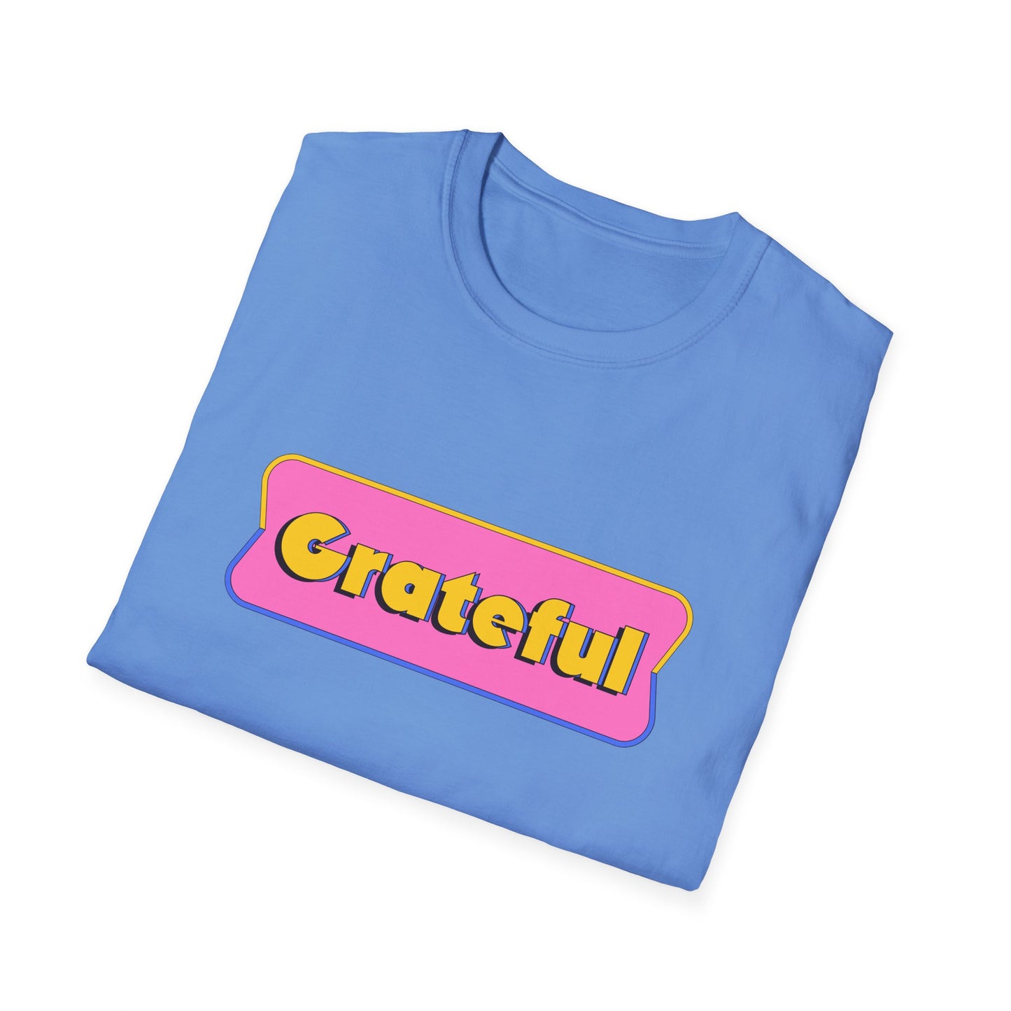 Grateful Retro Unisex Softstyle T-Shirt