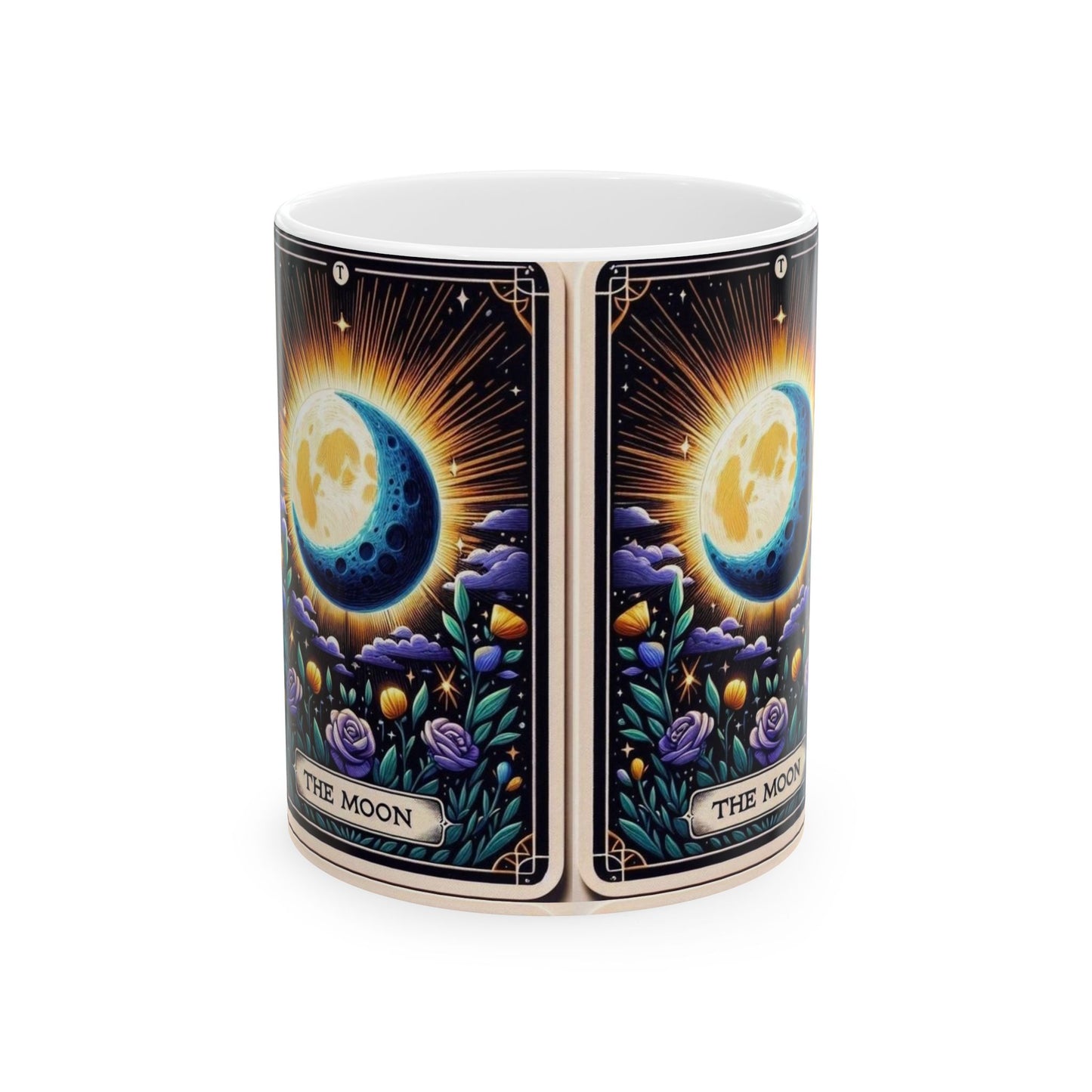 Celestial The Moon Ceramic Mug | Perfect for Coffee Lovers, Astrology Gifts, Tea Drinkers, Home Decor, Birthday Present