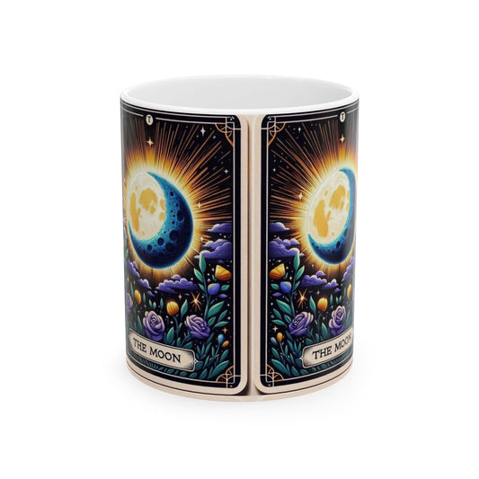 Celestial The Moon Ceramic Mug | Perfect for Coffee Lovers, Astrology Gifts, Tea Drinkers, Home Decor, Birthday Present