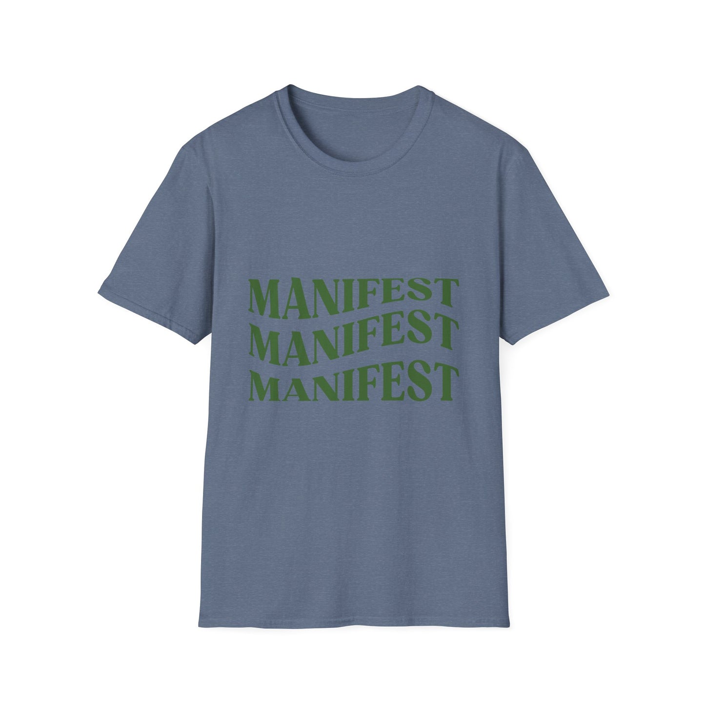Manifest Softstyle Unisex T-Shirt - Positive Vibes for Everyday Wear
