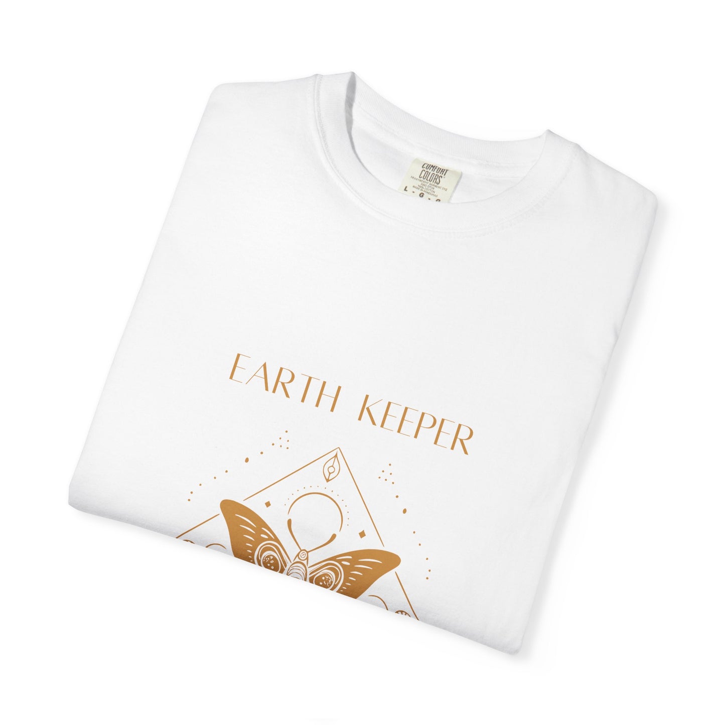 Earth Keeper Unisex Garment-Dyed T-shirt - Eco-Friendly Vibe, Nature Lover's Essential