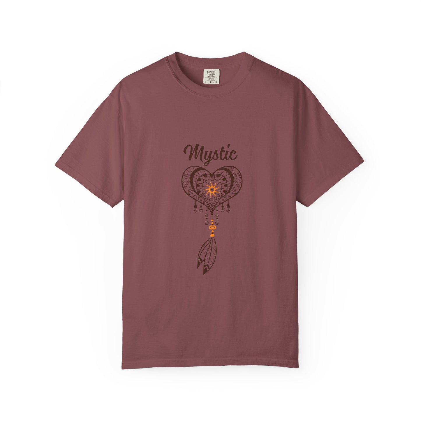 Mystic Heart Unisex T-shirt – Bohemian Style Graphic Tee