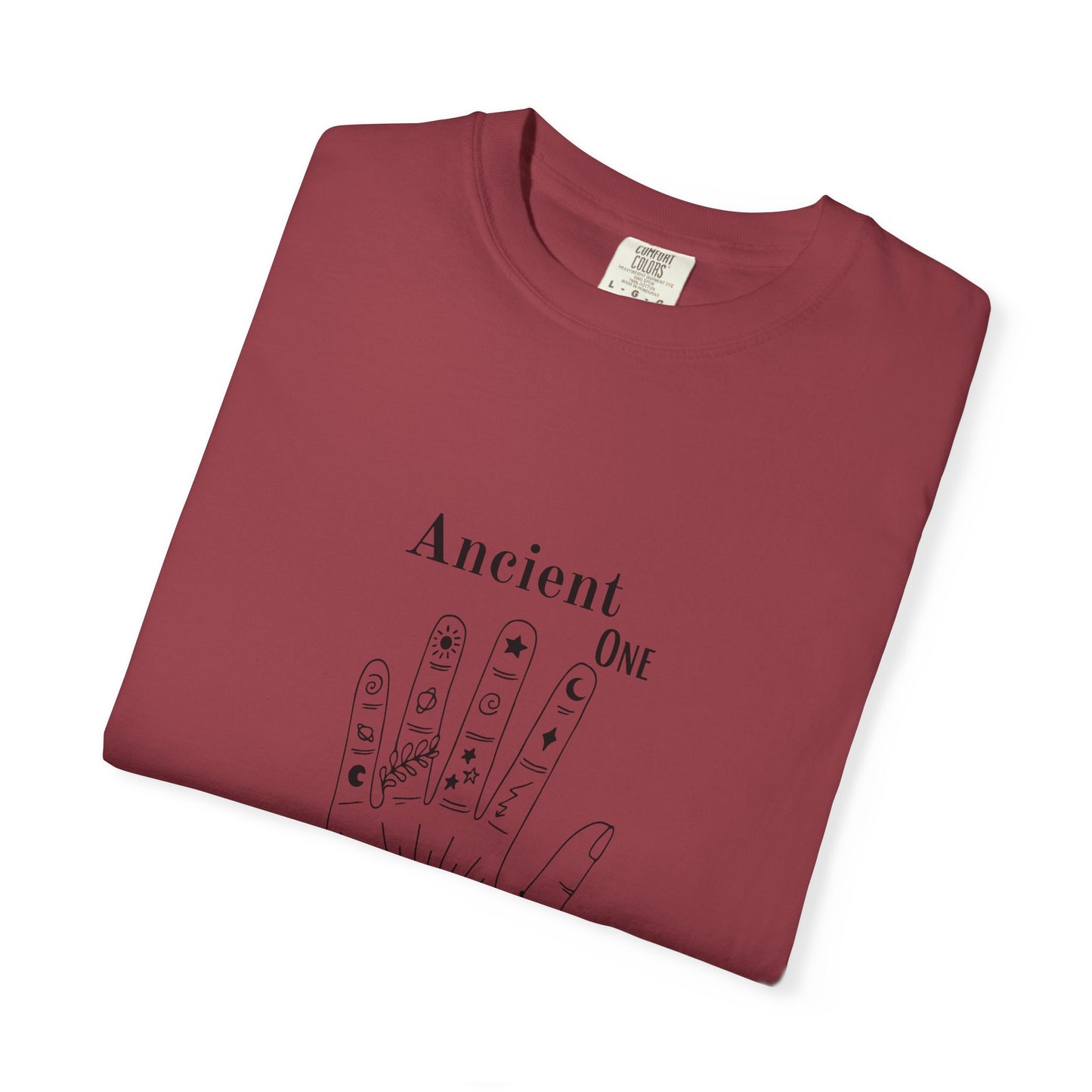 Ancient One Unisex Garment-Dyed T-Shirt - Bohemian Style for Spiritual Vibes