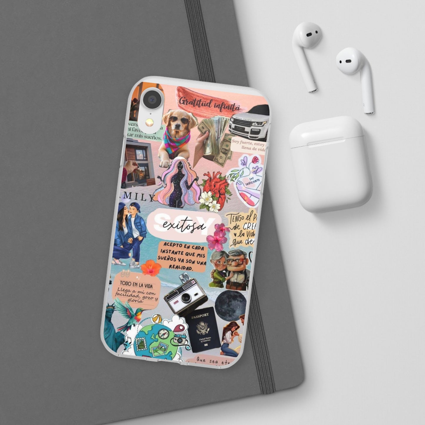 Colorful Inspirational Phone Case, Motivational iPhone Cover, Fun Phone Accessory, Unique Gift for Creative Souls, Flexible Cases for [...]