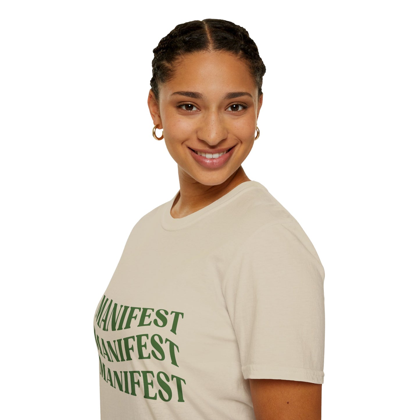 Manifest Softstyle Unisex T-Shirt - Positive Vibes for Everyday Wear